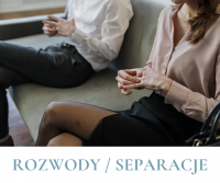 Rozwody / separacje (2 h) - spotkanie w Kancelarii